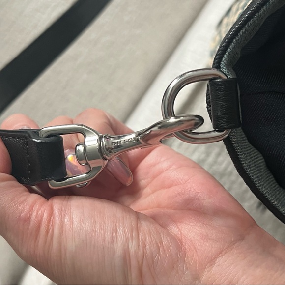 Diesel denim / straw bucket bag - Picture 7 of 12